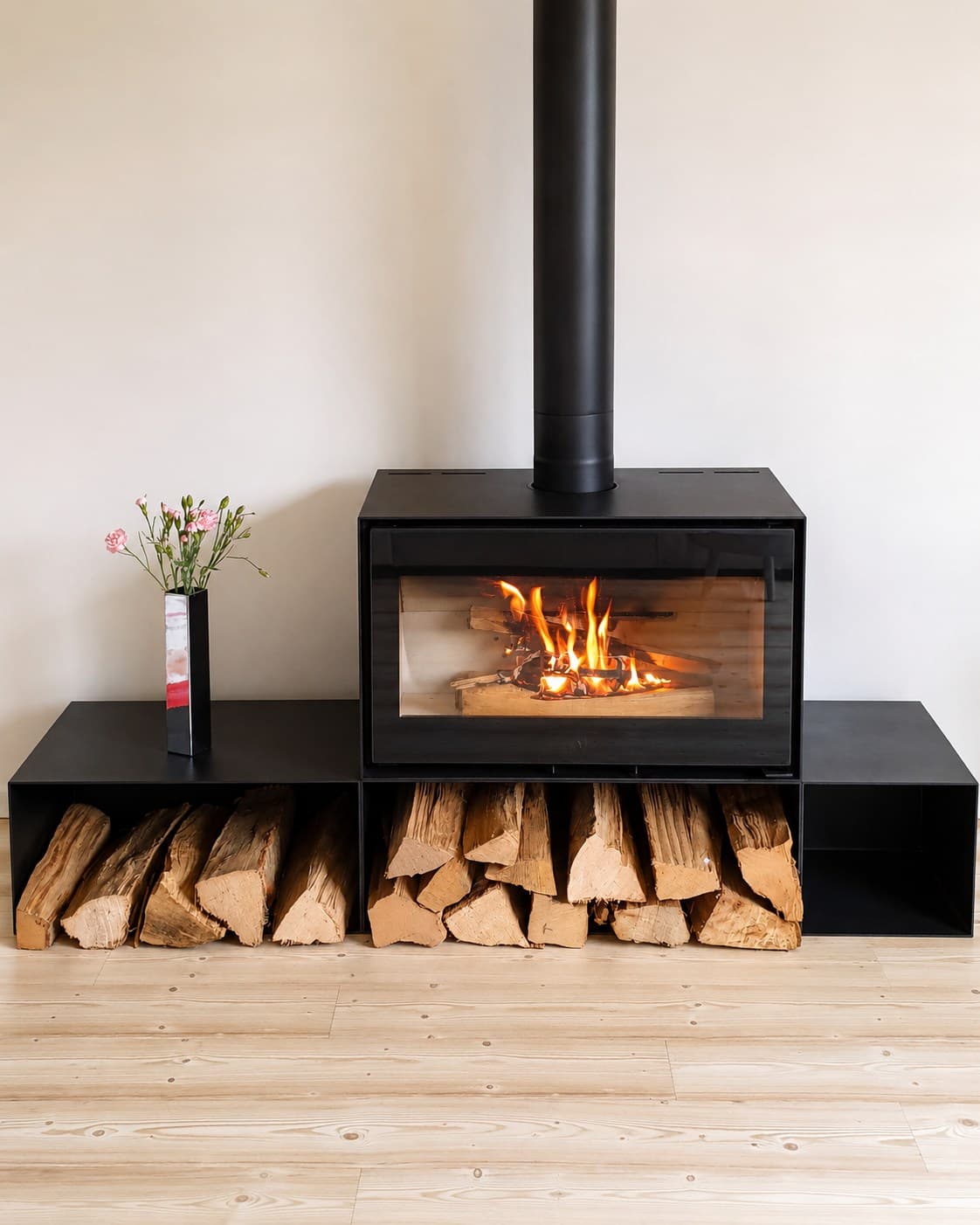 Poêles à bois, réalisation Neopoêles
